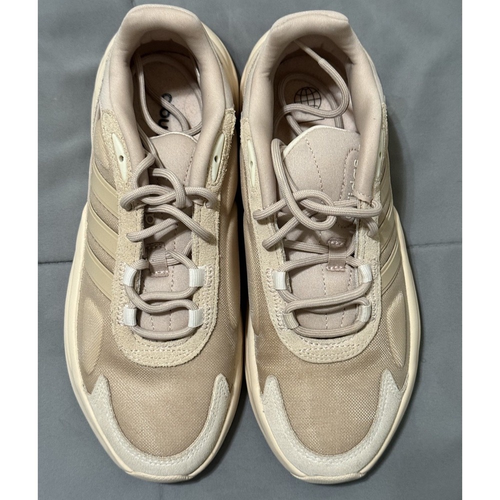 Adidas Ozelle Cloudform Women's Running Shoes Beige Size 7.5‎ US Sneakers